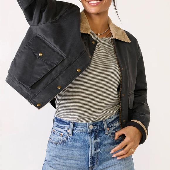 Blank NYC Shifting Gears Barn Jacket NWT - Picture 4 of 11